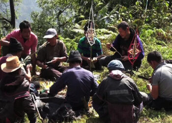 Public rituals performed in open field without a Lhakhang, Samtse