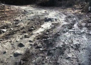 Ueling-Mangdephu farm road in need of maintenance, Trongsa