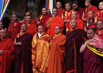 His Holiness the Je Khenpo appoints new Lam Neten for Wangdue Rabdhey