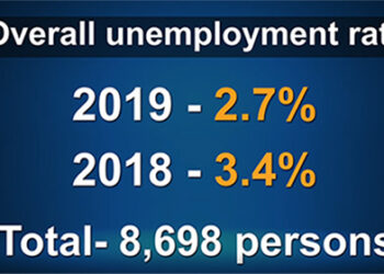 Youth unemployment rate falls to 11.9% in 2019 from 15.7% in 2018