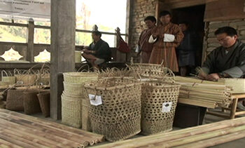 Traditional cane and bamboo craft picks up in Mewangang Village, Zhemgang