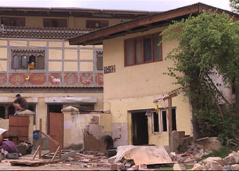 An explosion in a house destroys almost everything- Changjalu, Thimphu
