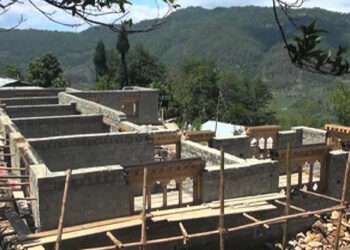 Providing a better and safe place for young learners, Gosarling Pry. School reconstruction