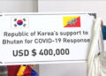 Republic of Korea provides a grant support of USD 400,000 to Bhutan