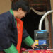 Tshalumaphey Training and Resource Centre for the nuns receives a sanitary pad-burning incinerator