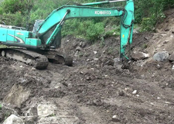 Not everyone is happy with farm road construction in Kuengarabten village,Trongsa