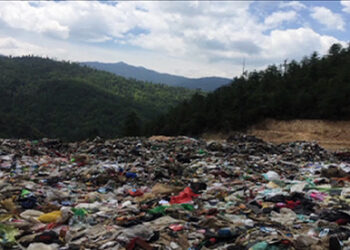 Bhutan generates over 172 metric tons of solid waste in a day