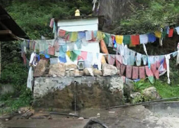 The pandemic gives room for renovating Wangchhu mineral spring- Wangdue Phodrang