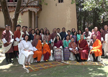 Her Majesty Gyalyum Dorji Wangmo Wangchuck launches logo and website for Drukyul’s Literature Festival: Bhutan Echoes