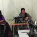 A community tailoring shop doing brisk business in S/Jongkhar amid the border closure