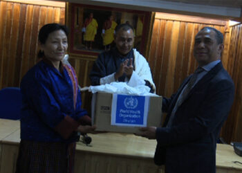 WHO supports MoH with NCDs kit worth Nu 3.5 M