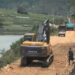 Khuruthang-Bajo road widening work in full swing