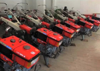 COVID-19 disrupts supply of power tillers in the peak season