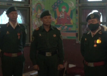 Two forest officials from Phibsoo Wildlife Sanctuary awarded recognition