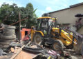 Wangdi Automobile workshop demolished by Phuentshogling Thromde
