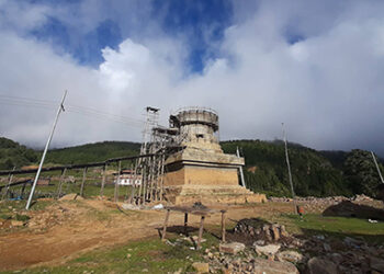 Construction of the tallest Chorten in the country to complete by next year, Ura