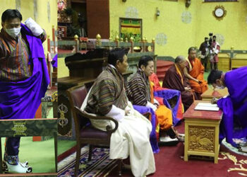 Chhoekhor_Tang MP takes Oath of Office