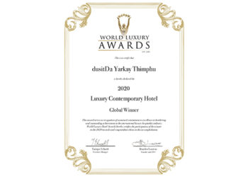 dusitD2 Yarkay wins Luxury Contemporary Hotel 2020