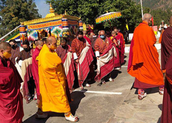 Soeltab arrives in Punakha