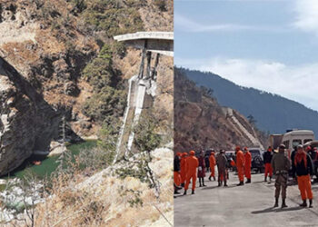 Search for six missing expatriate workers to continue tomorrow, Wangchhu bridge collapse