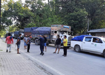 Three DeSuups and two drivers in quarantine after they came in contact with residents along Indian highway, S/Jongkhar