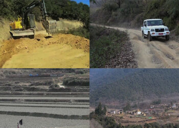 Road expected to enhance agricultural production in Lingmukha, Punakha