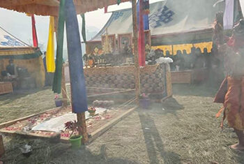 Ground breaking ceremony of mega dry port, Pasakha