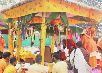 A new Bhairav Kunda Shiva temple in Jomotshangkha