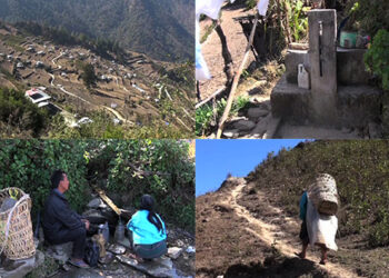 Water shortage in Chhiya, Udzorong in Trashigang