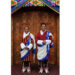 His Majesty grants dhar to the newly elected Thrompons of Phuentsholing and Gelegphu