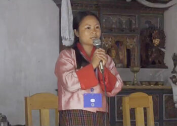 Druk Phuensum Tshogpa’s bye-election candidate, Dorji Yuden