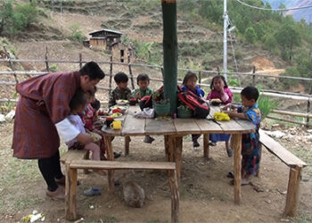 Gengkhar ECCD, the only ECCD that provides day meal