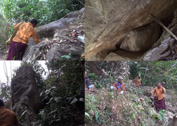 Abandoned Guru Nye in Migkuri village, Pema Gatshel