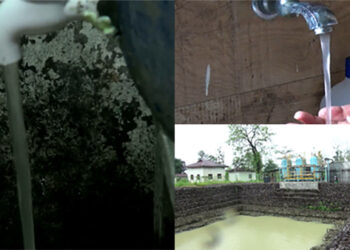 Muddy water from the source irks hotels and restaurant owners in Gelegphu