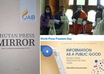 Bhutan’s ranking in World Press Freedom Index improves but media still operate in ‘problematic environment’