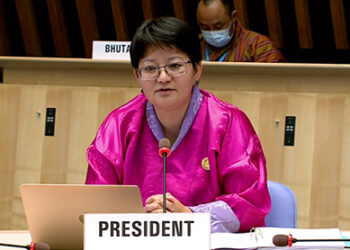 Health Minister Dechen Wangmo elected as the President of World Health Assembly