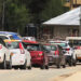 Thimphu’s traffic congestion worsened by the ongoing widening work along Zilukha-Hejo road