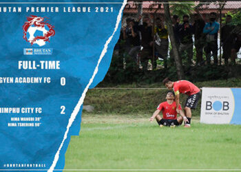 Thimphu City FC defeats Ugyen Academy FC