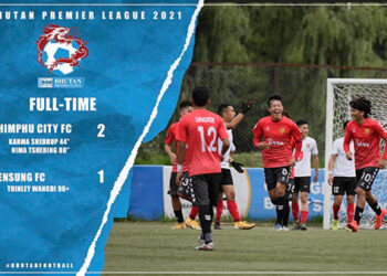 Thimphu City defeats Tensung FC