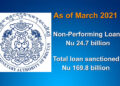 Non-performing loan ratio reduced but still high