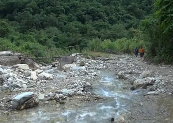 Need for a bridge over Cherung stream- Shumar Gewog in Pema Gatshel