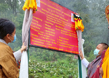 De-Suung water project launched in Minjey Gewog, Lhuentse