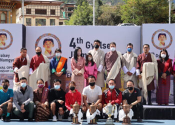 Fourth Gyalsey Jigme Namgyel National Open Tennis championship ends
