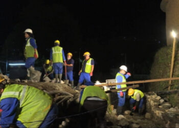 Workers labour round the clock to meet deadline- Thimphu Thromde