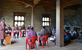 Poor turnouts for the Common Forums in Lhuentse