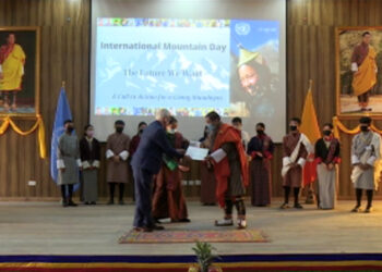 Schools present Bhutan Youth Declaration on Climate Action to the government