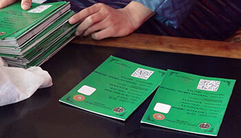 Samtse introduces COVID-19 Test Diary for shopkeepers and taxi drivers