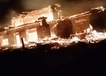 A family loses everything in a housefire