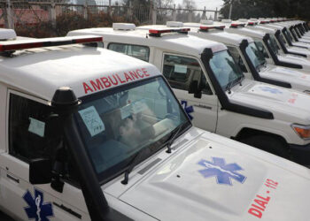 Japan donates 12 ambulances