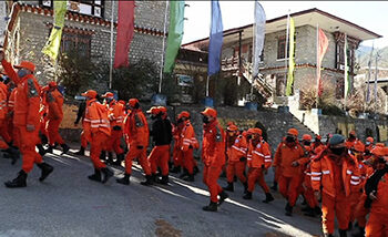 More than a thousand DeSuups deployed to help contain the spread of the virus